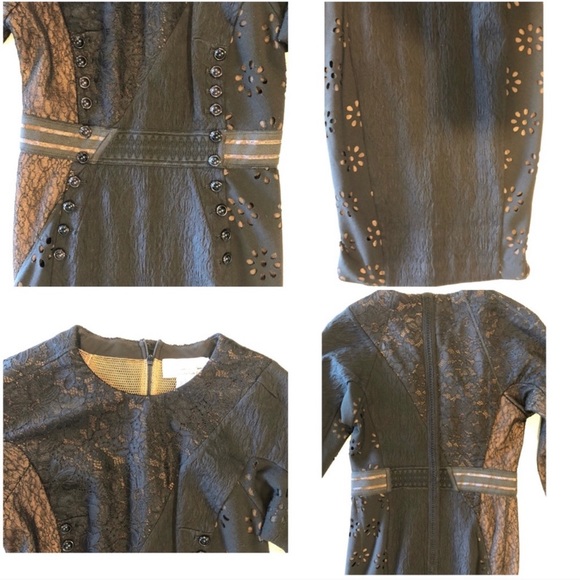 Byron Lars Bettine “Mascara” Dress – Size 2 – Black/Nude - Picture 4 of 5